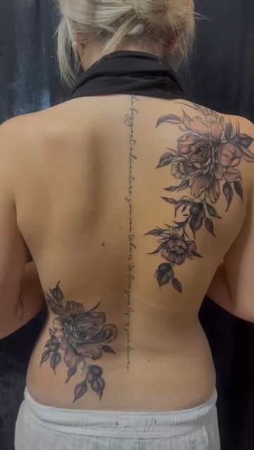 Blommor, Rygg